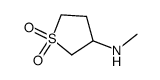 (1,1-二氧代-四氢噻吩-3-基)-甲基胺结构式
