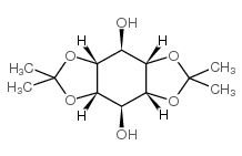 1,2:4,5-双-o-(1-甲基亚乙基)-muco-肌醇结构式