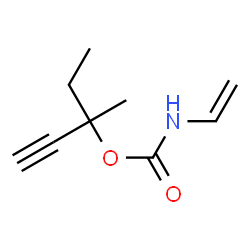 Carbamic acid, ethenyl-, 1-ethyl-1-methyl-2-propynyl ester (9CI) structure