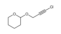 [3-Chlor-propin-(2)-yl]-pyranyl-aether结构式