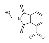 2-(hydroxymethyl)-4-nitroisoindole-1,3-dione Structure