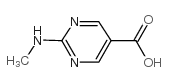 2-甲基氨基嘧啶-5-羧酸结构式