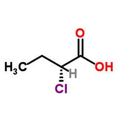 2-Chlorobutanoic acid Structure