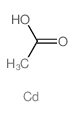 Cadmium acetate Structure