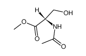 N-Acetyl-DL-serine methyl ester Structure