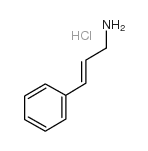 cinnamylamine hydrochloride结构式