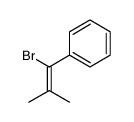 (1-Bromo-2-methyl-1-propenyl)benzene结构式