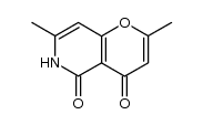 2,7-dimethyl-6H-pyrano[3,2-c]pyridine-4,5-dione结构式