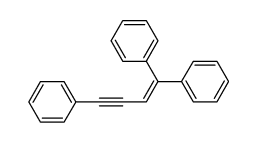 1,1',4-triphenylbut-3-en-1-yne结构式