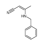 3-(benzylamino)but-2-enenitrile结构式