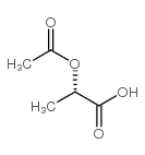 (S)-(-)-2-乙酰氧基丙酸结构式