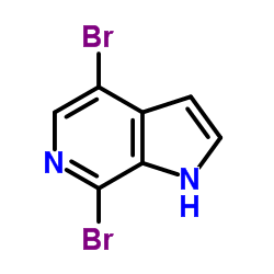 4,7-Dibromo-1H-pyrrolo[2,3-c]pyridine Structure