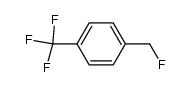 p-Trifluormethyl-benzylfluorid结构式