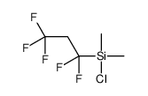 chloro-dimethyl-(1,1,3,3,3-pentafluoropropyl)silane Structure