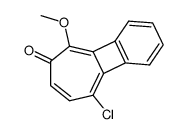 9-chloro-5-methoxy-6H-benzo[3,4]cyclobuta[1,2]cyclohepten-6-one Structure