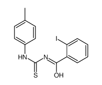 2-iodo-N-[(4-methylphenyl)carbamothioyl]benzamide Structure