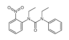 1,3-diethyl-1-(2-nitrophenyl)-3-phenylurea Structure