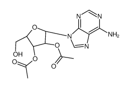 vidarabine 2',3'-diacetate结构式