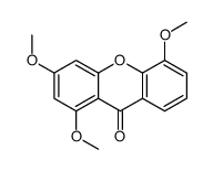 1,3,5-trimethoxyxanthen-9-one结构式