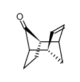 anti-tricyclo[4.2.1.12,5]dec-2-en-9-one结构式