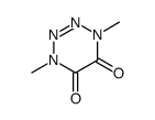 1,4-dimethyltetrazine-5,6-dione结构式