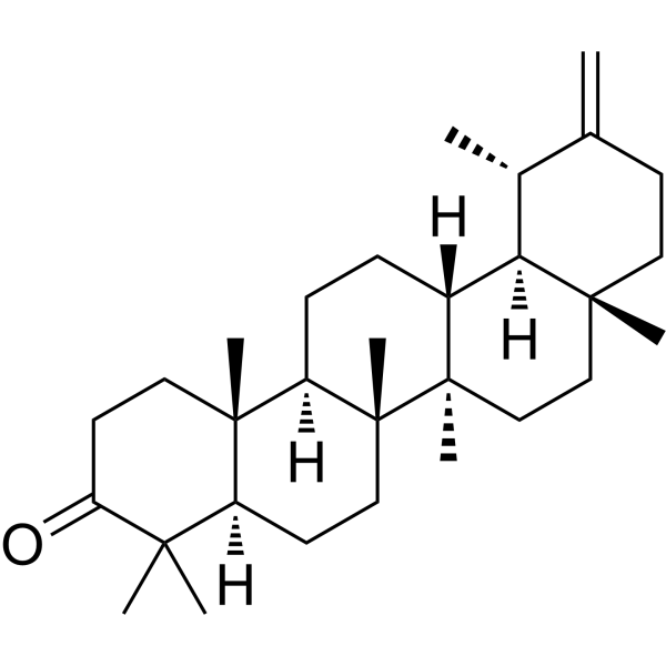 蒲公英甾酮结构式