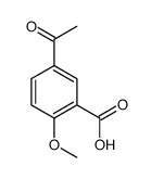 5-Acetyl-2-methoxybenzoic acid Structure