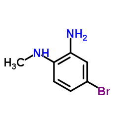 5-溴-2-(甲基氨基)苯胺结构式
