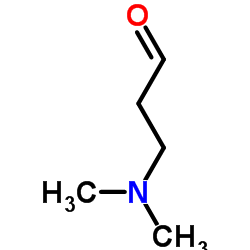 3-(Dimethylamino)propanal structure
