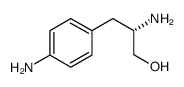 (S)-2-amino-3-(4-aminophenyl)propanol Structure
