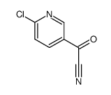 (6-chloro-3-pyridinyl)(oxo)acetonitrile Structure