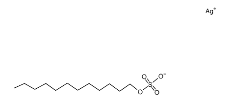 silver(I) dodecylsulfate Structure