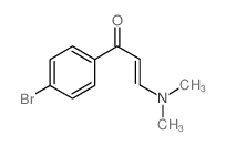 1-(4-溴苯基)-3-(二甲基氨基)-2-丙烯-1-酮结构式