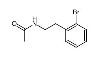 N-(2-bromophenethyl)acetamide Structure