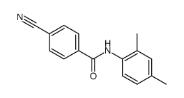 Benzamide, 4-cyano-N-(2,4-dimethylphenyl)- (9CI)结构式