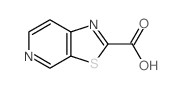 噻唑并[5,4-c]吡啶-2-羧酸结构式