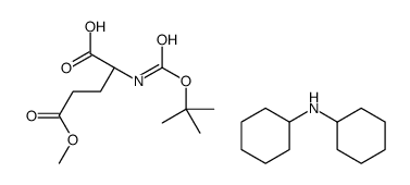 Boc-D-谷氨酸-5-甲酯结构式