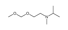 N-(2-(methoxymethoxy)ethyl)-N-methylpropan-2-amine结构式