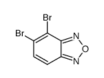 4,5-dibromo-benzo[1,2,5]oxadiazole结构式