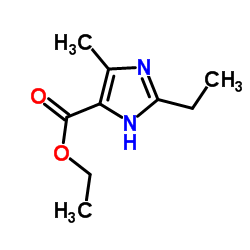 Ethyl 2-ethyl-4-methyl-1H-imidazole-5-carboxylate Structure