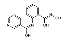 3-Pyridinecarboxamide,N-[2-[(hydroxyamino)carbonyl]phenyl]-(9CI) Structure