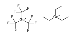 triethylgermanium,tris(trifluoromethyl)germanium Structure