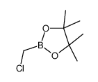 (Chloromethyl)boronic acid pinacol ester structure