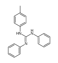 2-(4-methylphenyl)-1,3-diphenylguanidine Structure