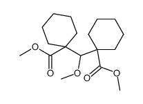 dimethyl 1,1'-(methoxymethylene)bis(cyclohexane-1-carboxylate) Structure