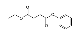 succinic acid ethyl ester-phenyl ester Structure