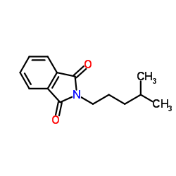 2-(4-Methylpentyl)-1H-isoindole-1,3(2H)-dione结构式