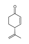 (R)-(+)-4-(2-propenyl)-2-cyclohexen-1-one结构式
