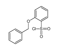 2-phenylmethoxybenzenesulfonyl chloride Structure