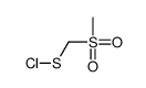 methylsulfonylmethyl thiohypochlorite Structure